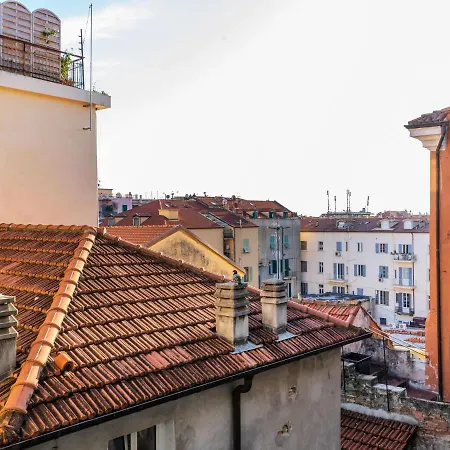 Of An Old Building In The Center Of Apartment Sanremo